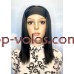 Парик на повязке HB0012 черный каре